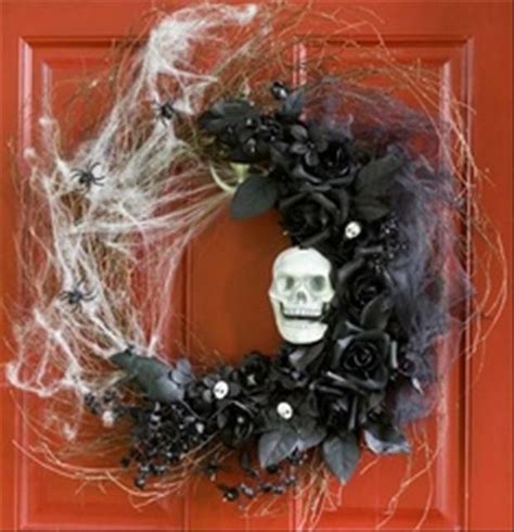 Halloween Wreath Halloween Outdoor Decorations Scary Halloween