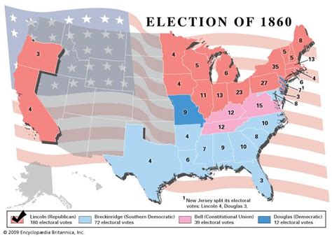The united states presidential election of 1860 was the 19th quadrennial presidential election. What led to Lincoln's victory in the election of 1860 ...