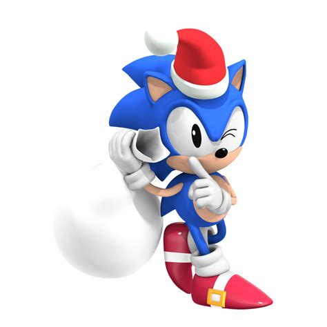 Classic Christmas Sonic By Nibroc Rock On Deviantart