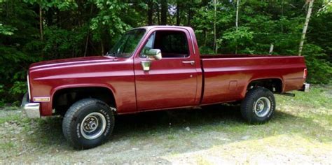 1986 Gmc K1500 4x4 Manual Transmission Solid Truck For Sale Gmc