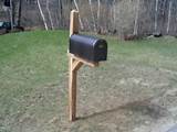 Photos of Installing Mailbox Post