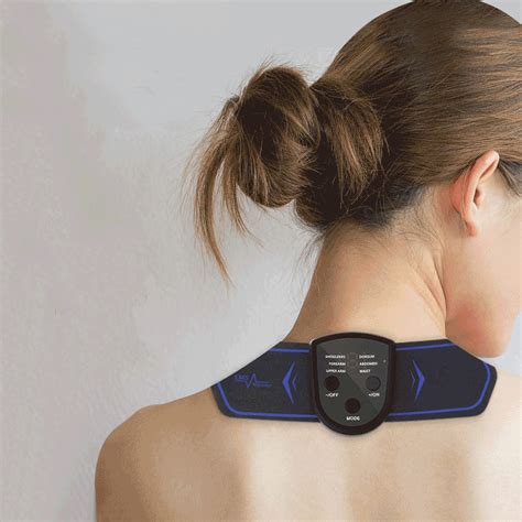 Neck And Shoulder Massage Paste Electric Meridian Massager Cjdropshipping