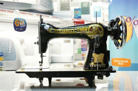 Menjual mesin jahit ,obras, buttonhole, tawang,bordir. Jual Mesin Jahit Tradisional BUTTERFLY JA-1 Plus Dinamo di ...