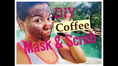 Diy Coffee Mask And Exfoliating Body Scrub Youtube