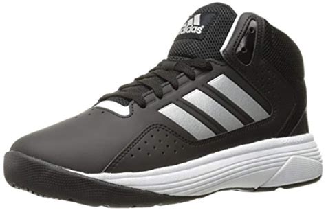 Adidas Leather Neo Cloudfoam Ilation Mid Wide Basketball Shoe In Black