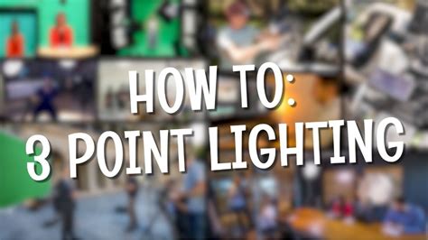 Vmp How To Tips And Tricks S1 E3 How To Three Point Lighting