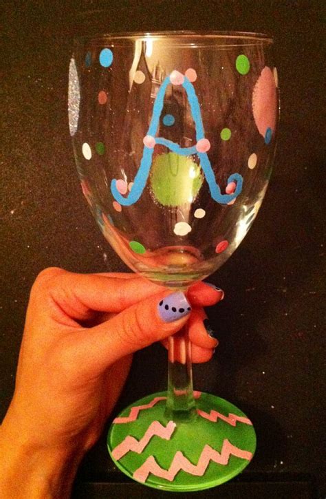 Pin By Laurel Lacey On Nice Diy Diy Wine Glass Crafts Painted Wine