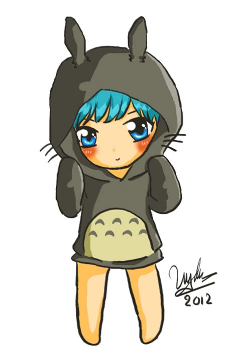 Dark anime girls wearing hoodies / latest … anime, anime girl, hoodie, hd. Totoro Hoodie by koffeelam on DeviantArt