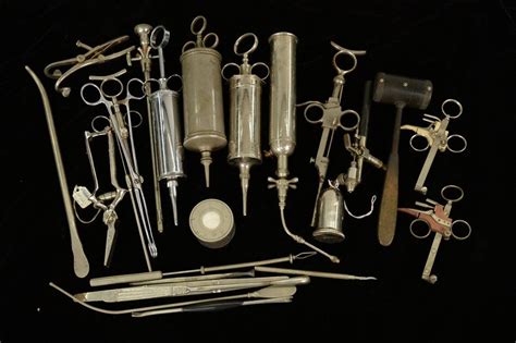 Collecting Antique To Vintage Medical Tools Such As These Are Always