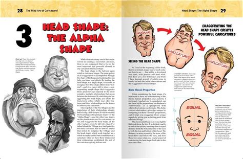 The Mad Art Of Caricature A Serious Guide To Drawing Funny Faces Caricature Caricature
