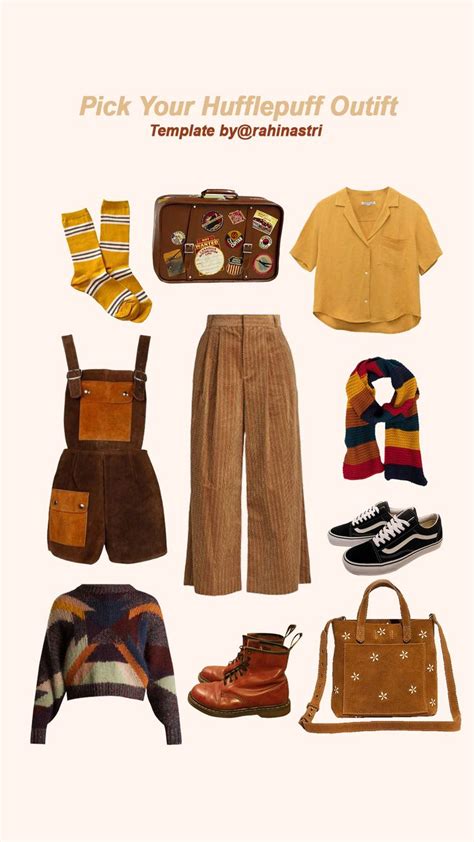 Hufflepuff Outfit Ideas Hufflepuff Outfit Hogwarts Outfits Outfits