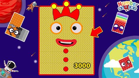 Numberblock Puzzle Tetris Game 3000 Asmr Space Fanmade Animation