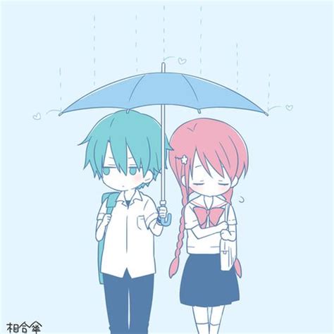 Anime Boy Holding Umbrella