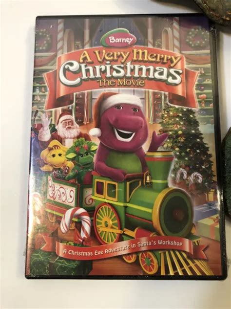 Barney A Very Merry Christmas The Movie Dvd 58 Mins Bonus Footage