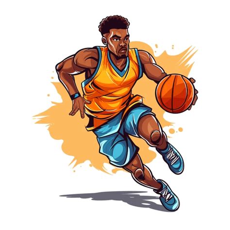 Basket Ball Basketball Player Vectors And Illustrations For Free Download
