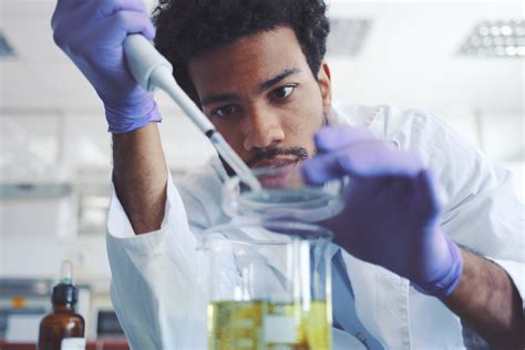 Young Scientist Working In Laboratory Florida Lung Asthma And Sleep