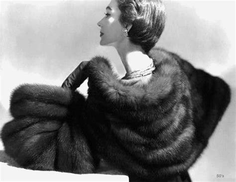 Dovima In Fur Photographed By Horst P Horst I Replaced Th Flickr
