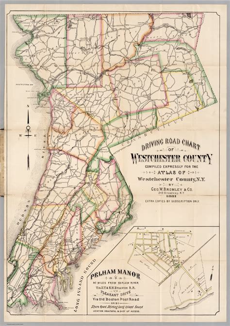 Map Of Westchester County Ny
