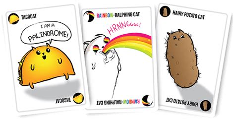 This is a deck of bonus cards that were too horrible/incredible to include. Buy Exploding Kittens® Online at TOYTAG Singapore