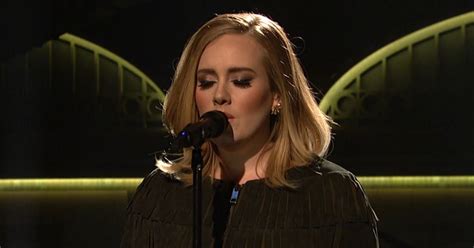 Adeles SNL Performance With Isolated Vocals Vulture