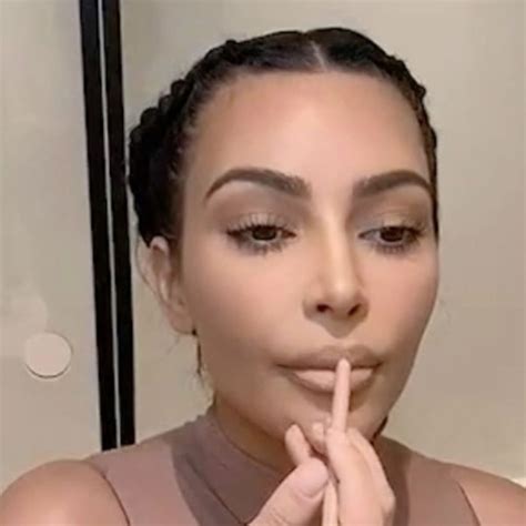 Watch Kim Kardashian Break Down Her Work From Home Beauty Routine E