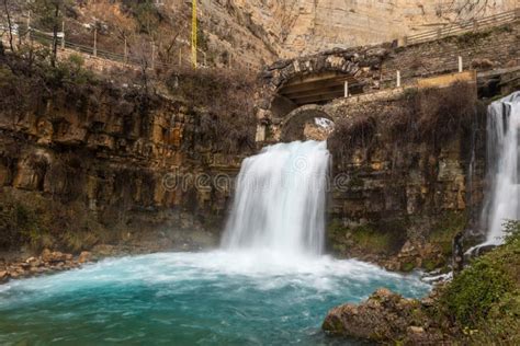 Afqa Waterfall Lebanon Stock Image Image Of Lebanon 48596319