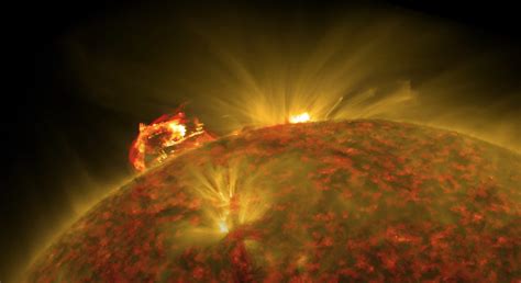 Nasa Captures Stunning Imagery Of Plasma Blast On The Sun Nerdist