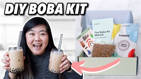 REVIEWING EASY DIY BOBA KIT AT HOME Is It Worth It YouTube