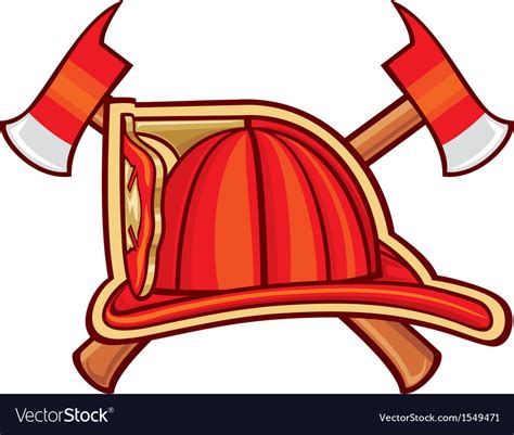 Fire Department Or Firefighters Symbol Royalty Free Vector