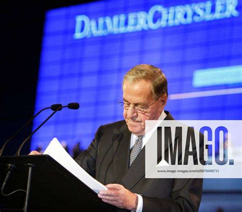 Hilmar KOPPER Aufsichtsratsvorsitzender Der DaimlerChrysler AG Bei