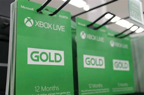 Xbox Live Gold 6 Month Price