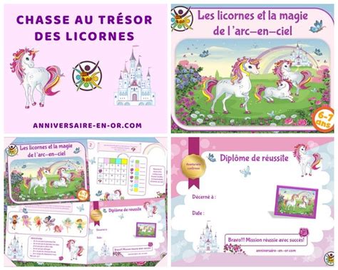 Disponible immédiatement après achat : Chasse au trésor enfants pour anniversaire - Un ...