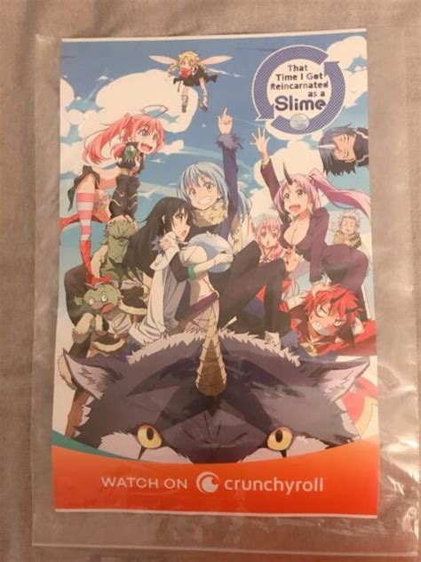 That Time I Got Reincarnated As A Slime Poster Limited Crunchyroll