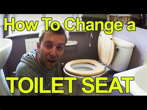 HOW TO CHANGE A TOILET SEAT - PLUMBING TIPS - YouTube