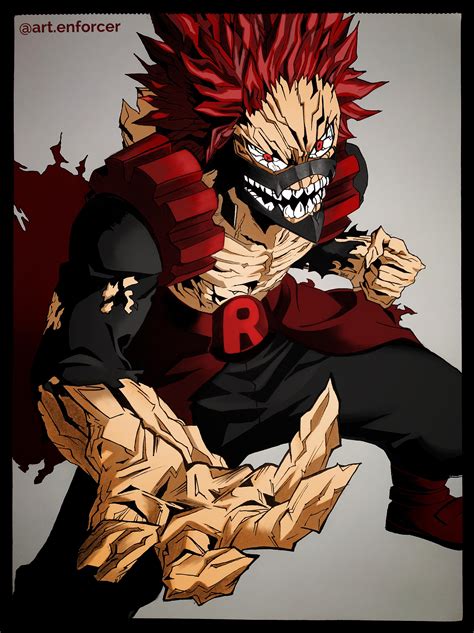 I Drew Kirishima The Unbreakable Red Riot Worked Really Hard On On