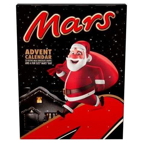 Mars Chocolate Christmas Advent Calendar 111g Chocolate Boxes And Ts
