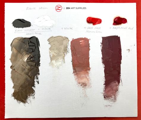 Oil Painting Skin Tones Zenartsupplies Inspiring The Artist In Everyone