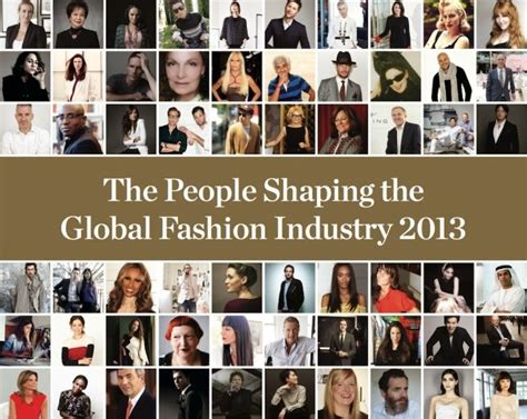 Debuzz The Bof500 The People Shaping The Global Fashion Industry 2013