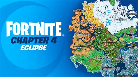 Fortnite Season 4 Chapter 4 Map Reveal Youtube
