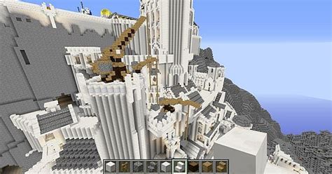 Скачать the lord of the rings. Minas Tirith by Angelimar Minecraft Project