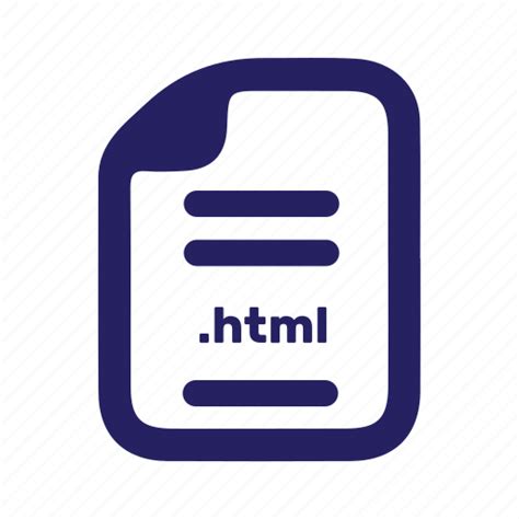 Document File Html Page Icon