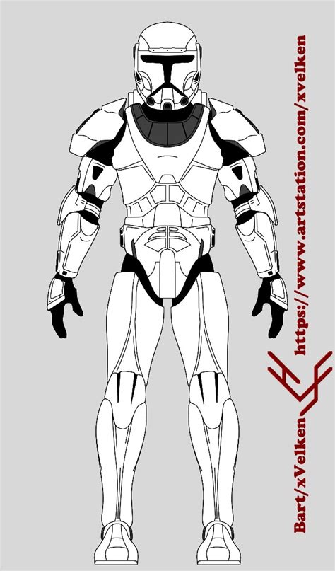 Clone Trooper Armor Templates