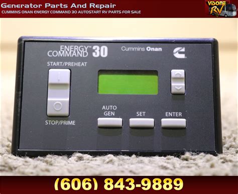 It informs you about an alarm via: Generators CUMMINS ONAN ENERGY COMMAND 30 AUTOSTART RV ...