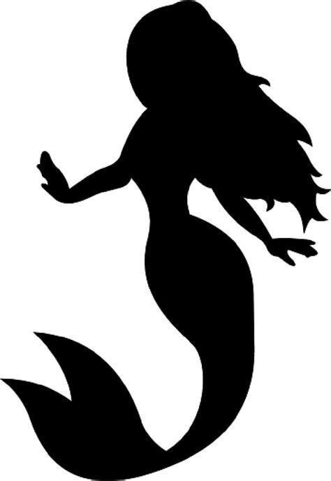 Ariel Silhouette Png Png Image Collection