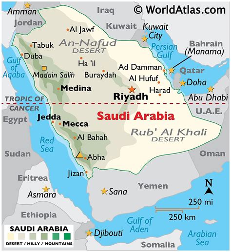Mapas De Arabia Saudita Atlas Del Mundo