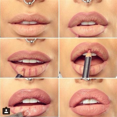 How To Apply Nude Lipstick Step By Step Tutorial Galstyles