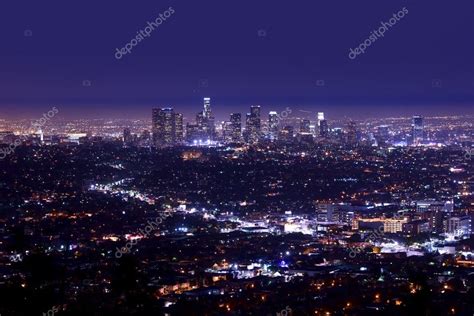 Los Angeles Night Skyline — Stock Photo © Welcomia 27112293