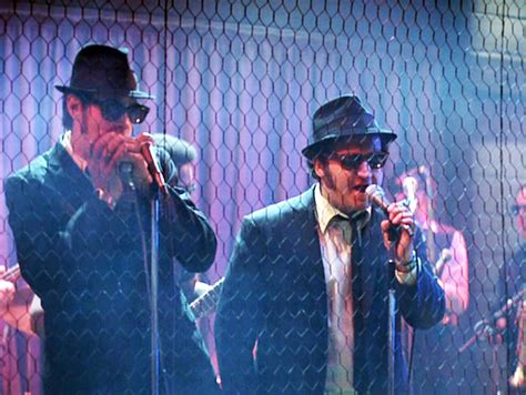 The only thing they can do is do what they do best: The Blues Brothers