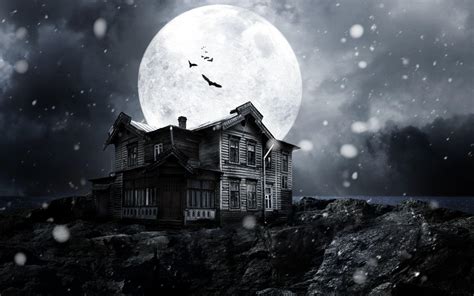 Haunted House Backgrounds Wallpaper Cave