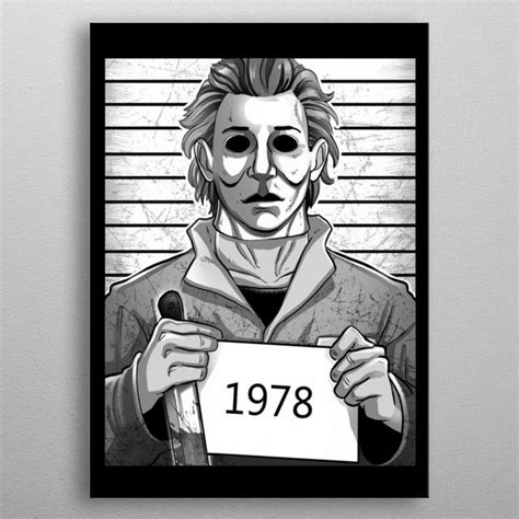 Horror Prison Halloween Poster By Alessio Magliano Displate